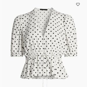 Jenni Kayne Sawyer Dot Blouse